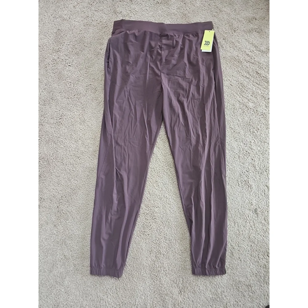 All In Motion Men's Large Mulberry Run Pants